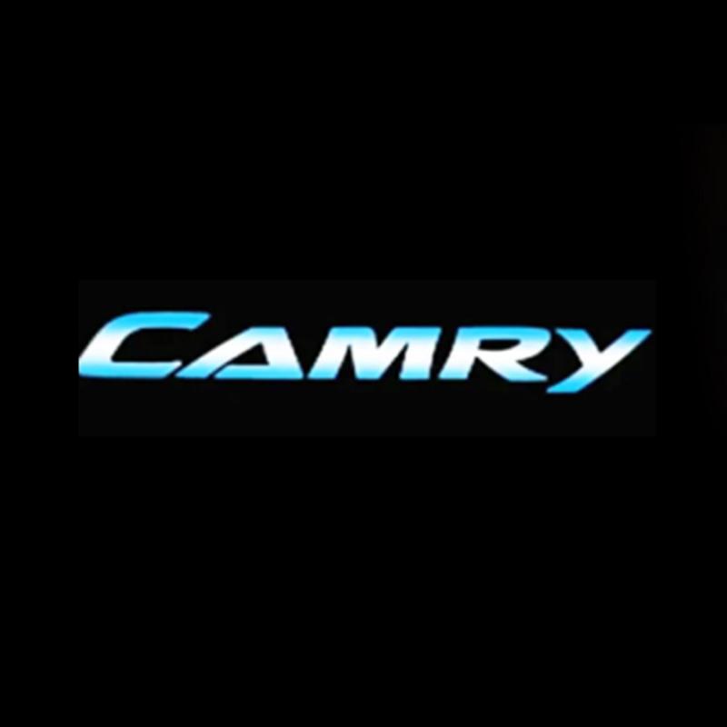2Pcs For Toyota Camry 2006--2021 Door Welcome Light Plug Play  Logo HD Projection Super Bright Personalized patterns