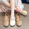 French Light Mouth Evening Breeze Mary Jane Single Shoes Women's New Spring and Summer Versatile Gentle Soft Sole with Skirt Fairy Shoes