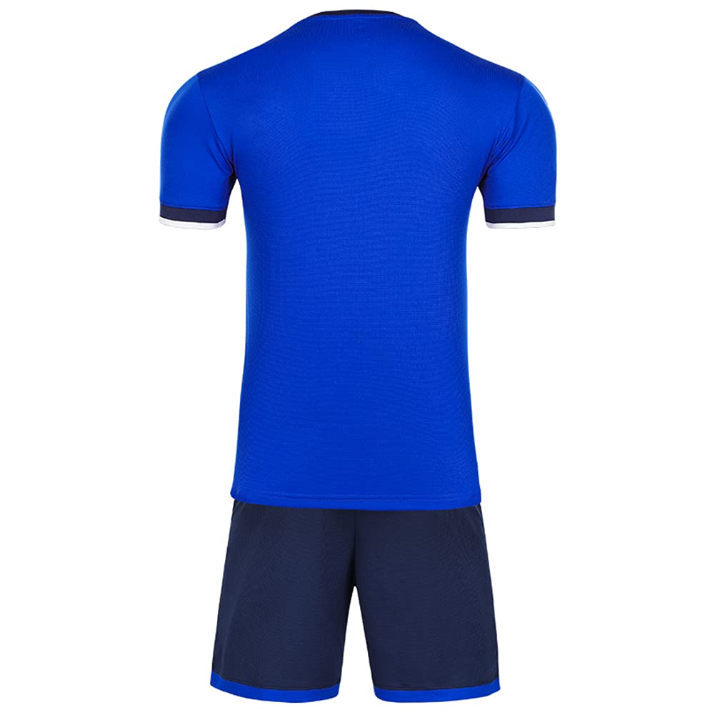 Мужской футбольный комплект Kelme: футболка и брюки. (Темно-синий, 3XL)