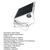 Solar Panels 5.3W Single Crystal Silicon Power Supply IP65 Waterproof Solar Panel for Ring Doorbells Cameras Security Equipment