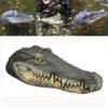 Aominuo Floating Crocodile Head Water Decoy Garden Pond Art Decor for Goose Control New