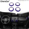 for 11-17 JK Jeep Wrangler Center Console Air Condition Vent Outlet Trim Cover