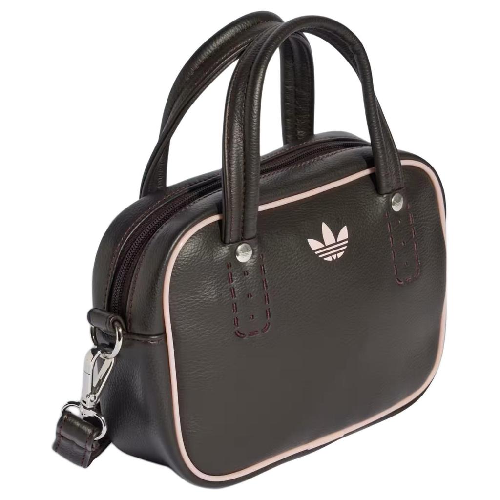 adidas Оригинальная женская мини-сумка через плечо Adidas Adicolour из полиуретана Aurora Coffee KD7844
