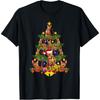 Bengal Cat Christmas Tree Bengal Cat Xmas Party Bengal Cat T-Shirt