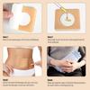 Replacement Disposable Castor Oil Pack Self-Adhesive Universal Adhesive Navel Stickers Seepage Resistant Belly Button Protectors