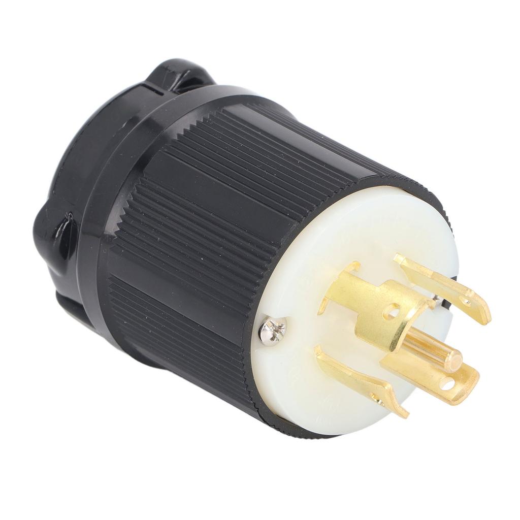 Вилка-защелка генератора 4 штыря 5 сердечников 30 А 120/208 В универсальный поворотный замок-адаптер L21‑30P для машины 