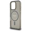 Guess Guhmp16Lhfgerek Iphone 16 Pro 6.3 Czarny/Black Hardcase Iml Glitter Circle Magsafe