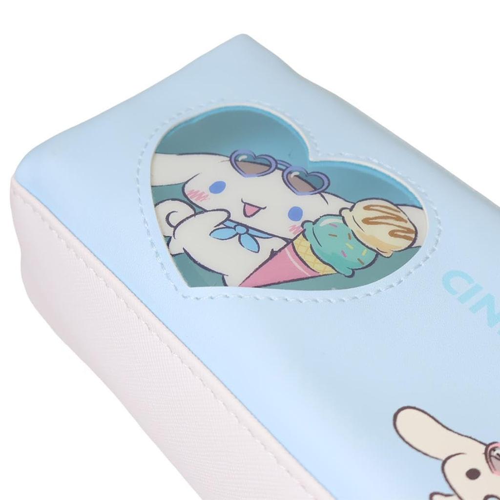 Cinnamoroll Twin Zipper Pen Case Sunglasses Sanrio [Pen Pouch] /