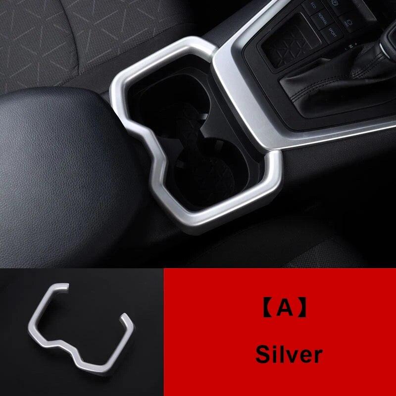 Для Toyota RAV4 RAV 4 XA50 2022Автомобильный держатель для стакана с водой с центральным управлением, рамка, наклейка, аксессуары для интерьера