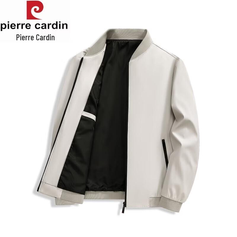 Pierre Cardin Мужская повседневная куртка с хлопковым утеплителем и воротником-стойкой