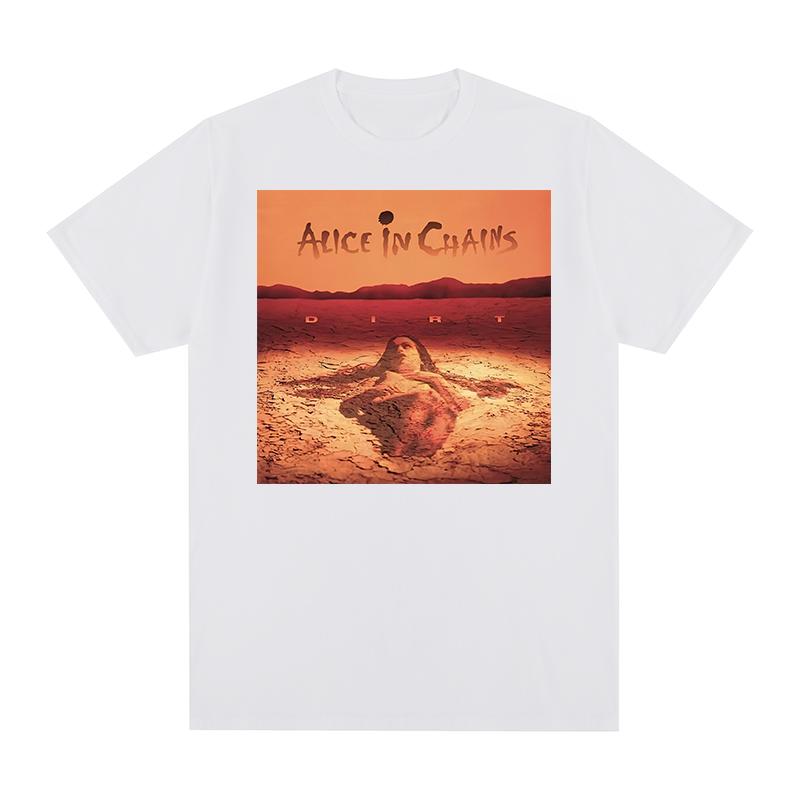 ALICE IN CHAINS Vintage tshirt Black Dirt Album Cotton Unisex T shirt New TEE TSHIRT Womens tops