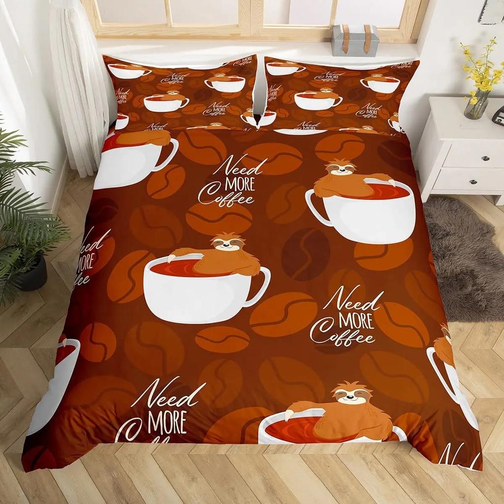 Skull Duvet Cover Golden Crown Bedding Set,3D Printed Halloween Skull With Two Beauty Quilt Cover Set,Crown Comforter Cover