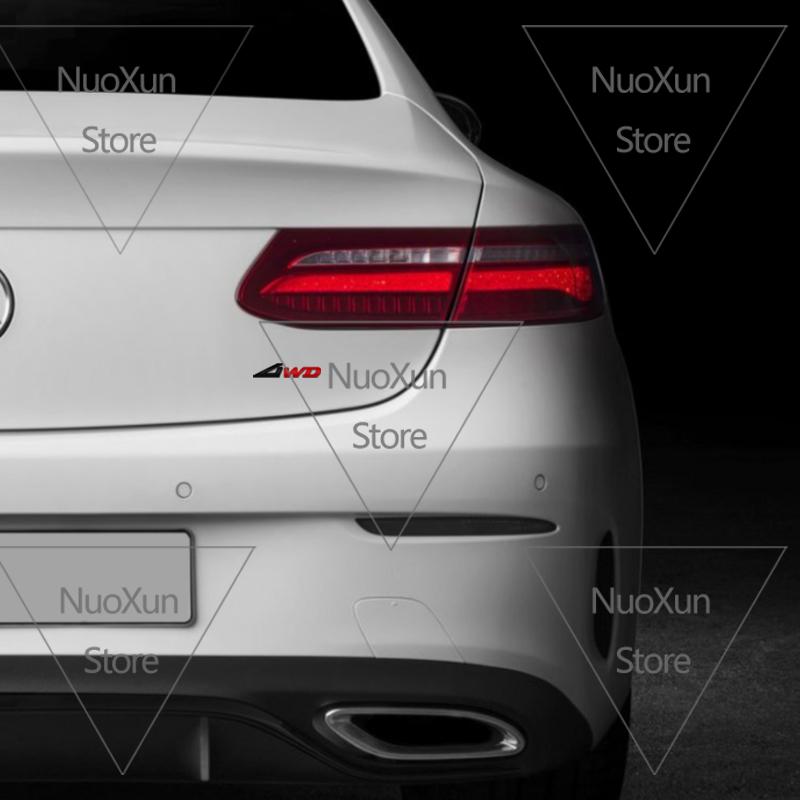 1x 4WD Car Lettering Badge Sticker For Genesis G80 G90 G70 GV60 GV70 GV80 GV90 EQ900 Hyundai Logo Metal Trunk Emblem Accessories WW62