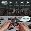 Набор для создания книжной полки MiniCity DIY с LED-подсветкой - Миниатюрный кукольный домик для начинающих и подростков - Декор для дома и коллекция произведений искусства