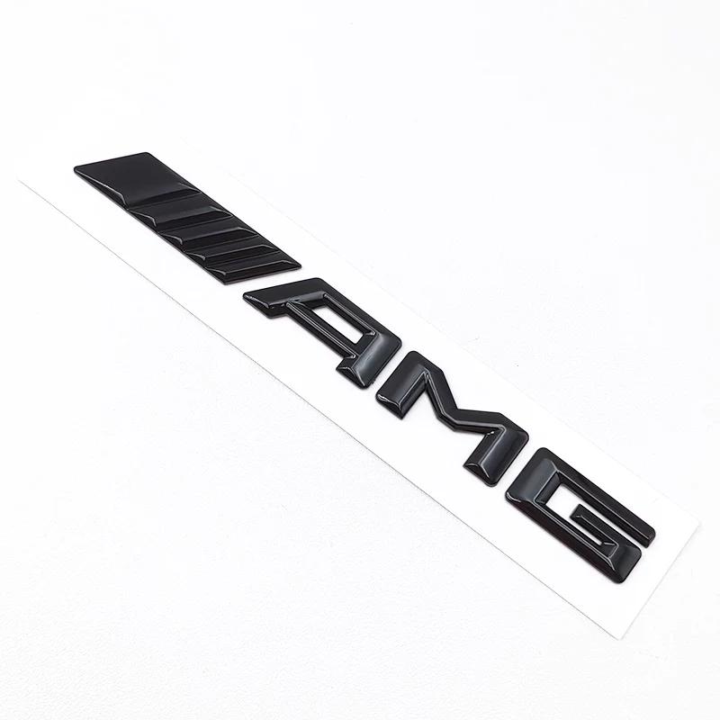3D ABS Black CLA45 Logo TURBO 4MATIC Badge For Mercedes Benz CLA 45 AMG W117 Car Rear Star Sticker Trunk AMG Emblem Accessories