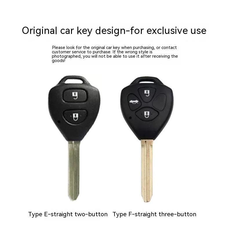 Подходит для старой модели Toyota Camry, чехол для дистанционного ключа Highlander, чехол для ключа с раздельной пряжкой, модификация, специальный чехол