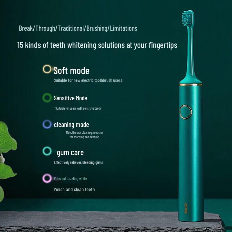 Byr G1 Sonic Electric Toothbrush CN plug (adapter included)