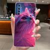 Чехол для Realme XT RMX1921 Задняя крышка для Realme X2 Чехол Эстетичный Модный Милый Кот Астронавт Прозрачный Силиконовый Чехол для Телефона