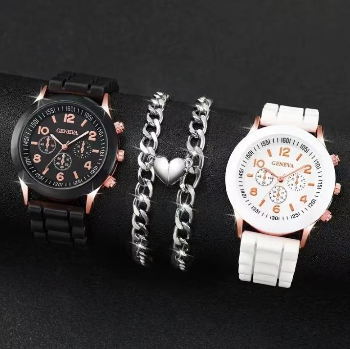 New Women'S Korean Version Of High-End Quartz Watch Simple Classic Imitation Leather Strap Watch Women'S Suit Watch