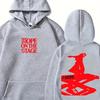Официальная толстовка J-Hope 2026 Stage Tour - С культовой подписью и надписью корейского рэпера, Свободный крой с капюшоном