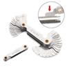 Tools Measuring Metric Inch Gear Tooth Gauges Screw Pitch Center Measurement Thread Plug Gauge