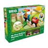 Brio Железная дорога Мой первый набор для начинающих 18 лет от 1,5 лет и старше Игрушка деревянная 33727 [Всего деталей] (Поезд Железнодорожный)