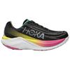 HOKA Mach X Черные Радужные Женские Кроссовки Серебристые 1141451-BKSV