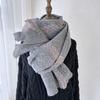 New Plaid Scarf, Women'S Imitation Cashmere Tassel Shawl, Autumn And Winter Couple Atmosphere, Warm And Thick Scarf