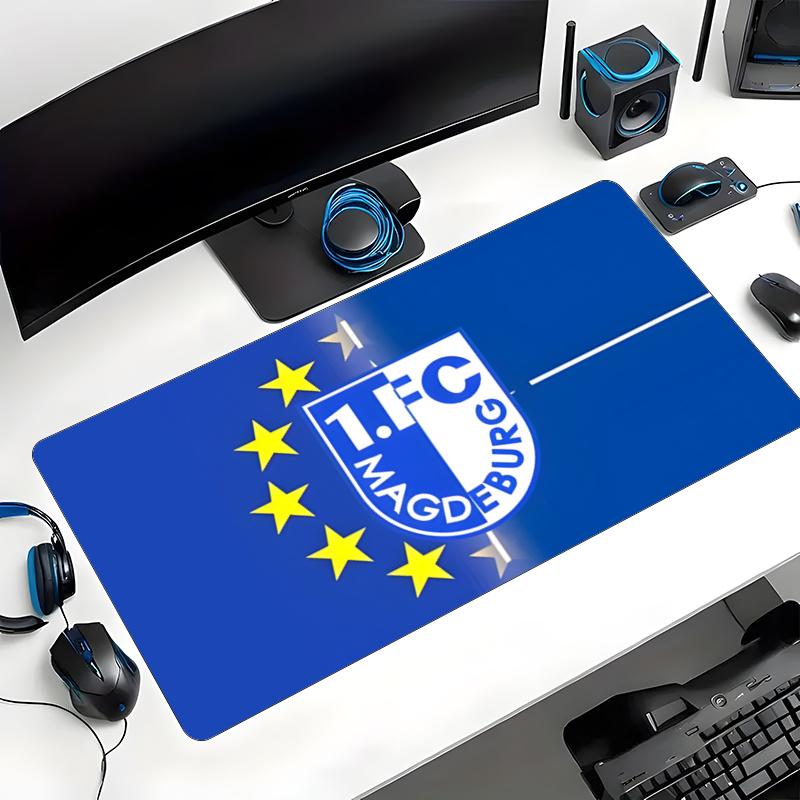 1. FC Magdeburg (14) Mouse pad With A Non Slip Rubber Base Perfect For Home Office Use And An Ideal Gift For Gamers