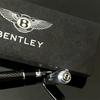 1 Set B-Bentley-y Bentley LOGO Metal Engraved Fountain Pen Gifts Souvenirs Signature Pens Business Ballpoint Pen School Supplies