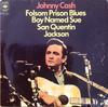 7-дюймовая пластинка JOHNNY CASH - Folsom Prison Blues EP6601 CBS 1969 UK Рок Б/У