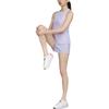 Nike Moisture Wicking Comfortable Tank Top Women Tops Lilac Black FN2809-512