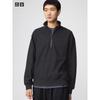 Uniqlo Brushed Sweat Half Zip Shirt