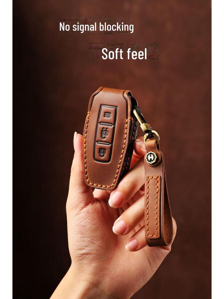 Кожаный чехол для ключей для Mitsubishi Outlander, Jinxuan, ASX, Yige, Yishen 2023 года