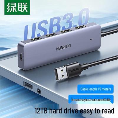 Ugreen 4-портовый USB 3.0 концентратор данных с портом питания