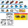 Capsule Plarail Паровозик Томас и его друзья Jump Great Adventure of Friendship Edition 18 типов в общей сложности maga rail разного цвета Gacha Gacha