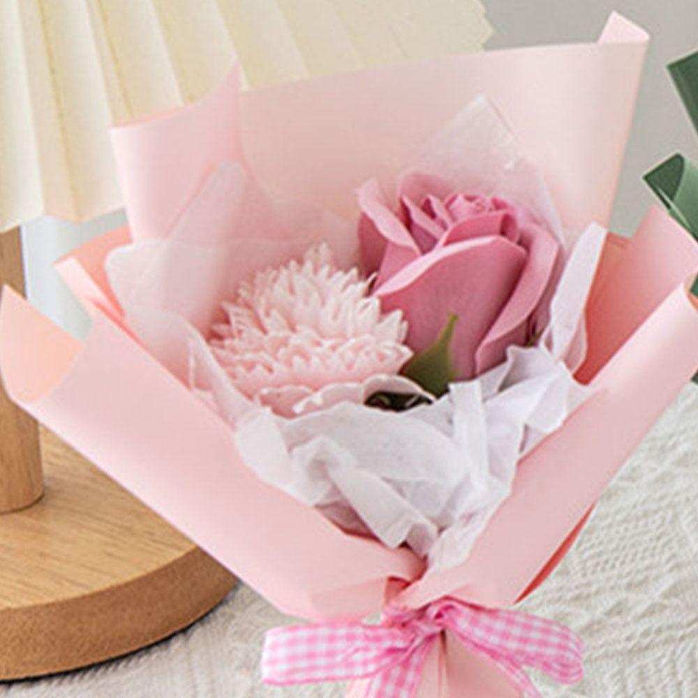 Carnation Rose Artificial Sunflower Flowers DIY Simulation Flower Dried Flower Soap Flower Wedding