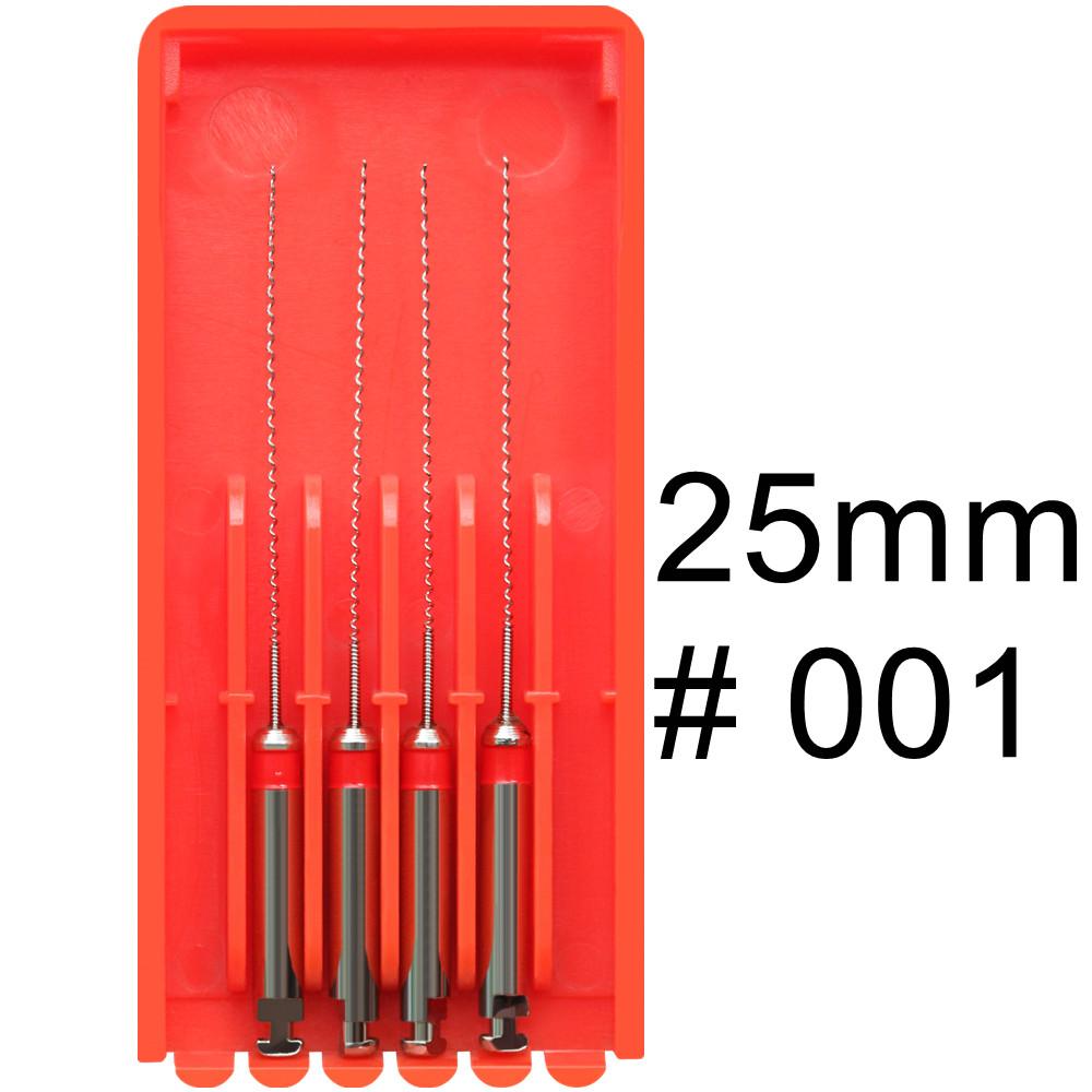 1 Pack 21mm 25mm Dental Rotary Paste Carriers Spiral Filler Lentulo Assorted Engine Filling Dentistry Endodontics Files Tools