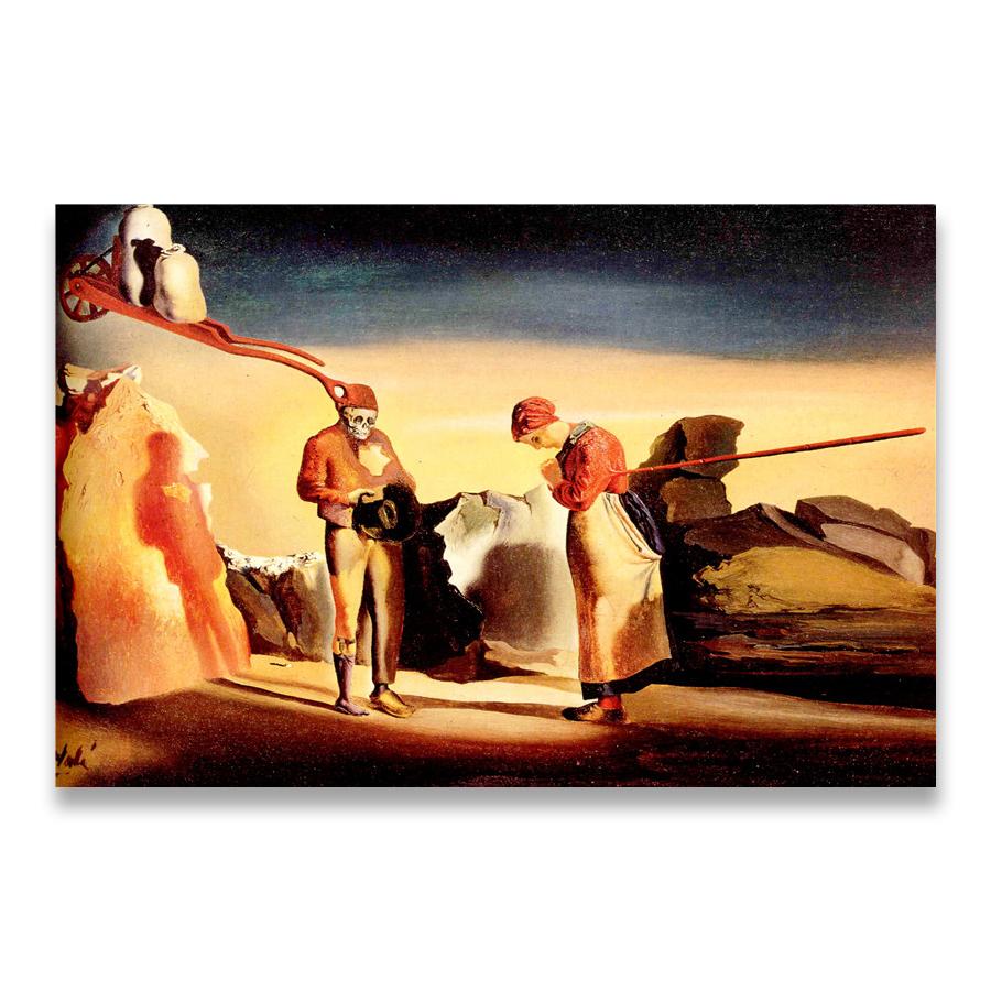 The Waves Book Sailboat Picture Canvas Painting Diary of Discovery By Vladimir Kush Salvador Dali Canvas Art Print Poster