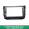 Для MERCEDES-BENZ Vito 2 / Viano 2 W639 2003-2010(10,1 дюймов) Автомобильный радиоприемник стерео Android MP5 плеер 2Din головное устройство панель рамка отделка