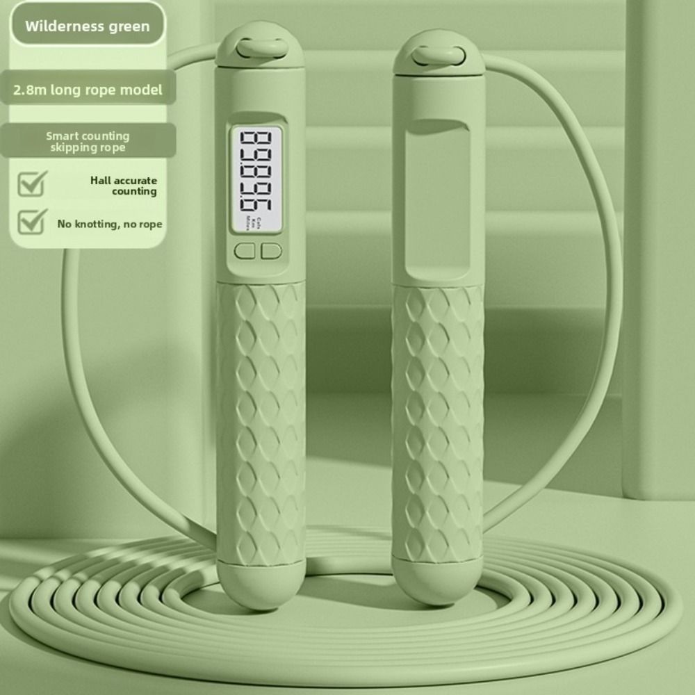 Скакалка с мячом 3 метра, счетчик, противоскользящая, для фитнеса, для студентов
