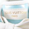 Great LOUIS VUITTON Low cut sneakers timeout line Monogram Light blue Women 37 Used