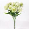 10 букетов, имитация цветочного шара одуванчика, реалистичные, без запаха, не требуют ухода, шелковые искусственные цветы для украшения дома, отеля