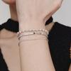 LUNNE Silver 925 Curb Chain Bracelet #LSB10