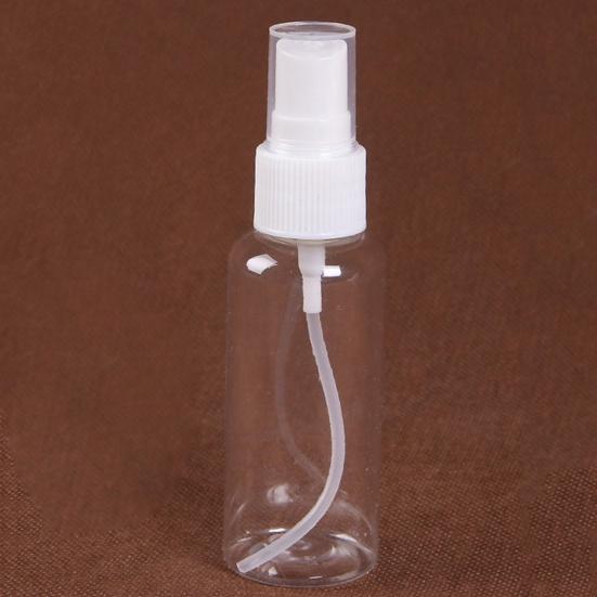 Perfume Bottle Eco-friendly Refillable Compact Plastic Transparent Empty Spray Bottle for Travel