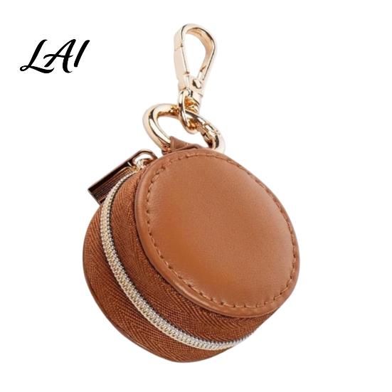 Anti Scratch Jewelry Protector Portable Box Travel Organizer Leather Keychain PU Case Soft Small Case