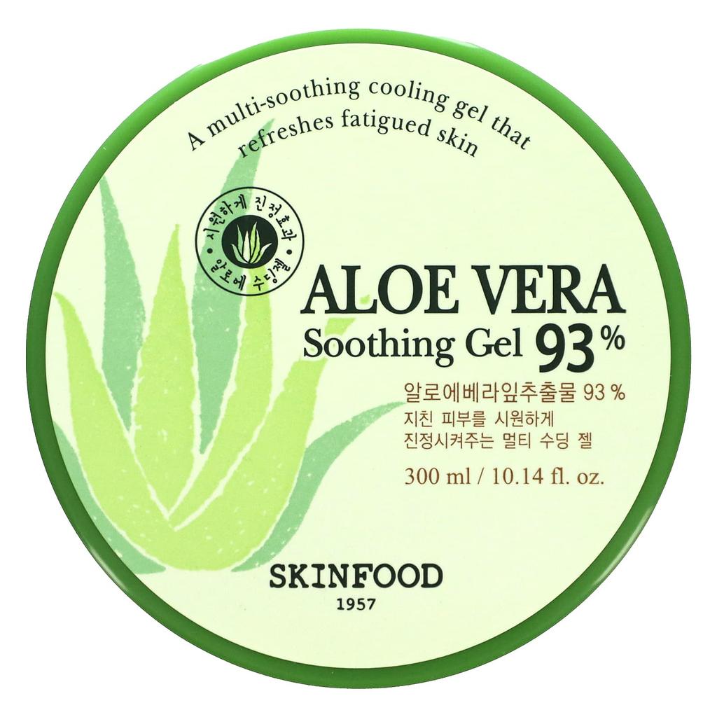 Aloe Vera Soothing Gel 93%, 300Ml(10.14Fl Oz)
