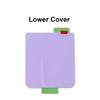 New Housing For Samsung Galaxy Z Flip 4 Flip4 F721U F721N Back Battery Cover Rear Door Repair parts Back Glass with Lens