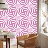 Hippie background wallpaper white and powder pink for living room and bedroom 50x1000