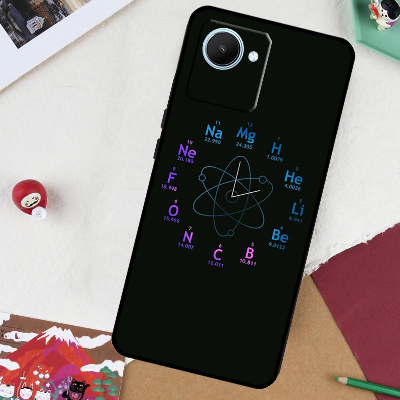 Чехол Science Biology Chemistry для Realme GT 7 Pro GT 6 5 6T 10 11 12 13 14 Pro Plus C61 C53 C51 C21Y C25S C75 C55 C67